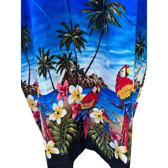 VINTAGE HAWAIIAN SHIRT PACIFIC LEGEND COTTON ALOHA SHIRT - Picture 2 of 9